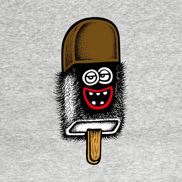 Hairy Popsicle by Copenhagen Poster